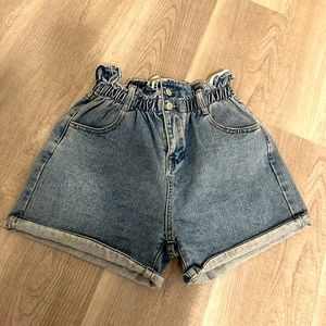 Soft Jean shorts (Size 0-2)